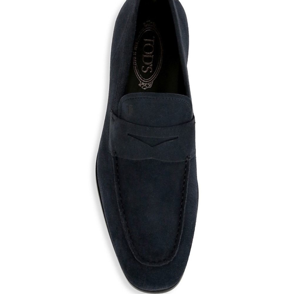 Tod's
Suede Penny Loafers Brand New